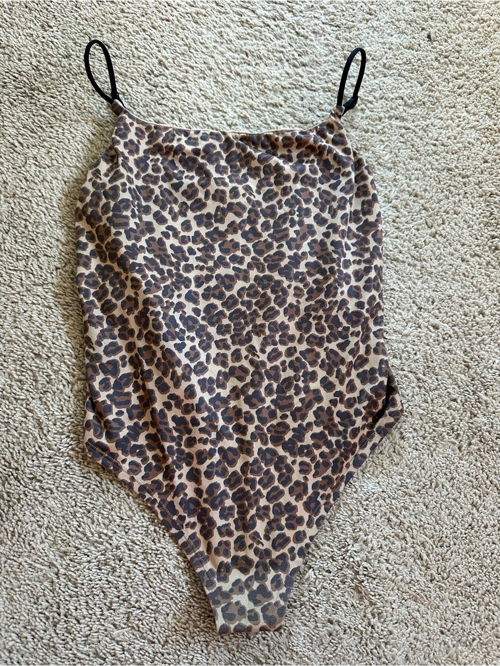 Anthropologie Leopard Bodysuit.